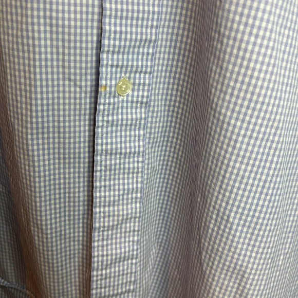 Ralph Lauren | Blake Short Sleeved Button Up Light Purple & White | Size XL - Picture 6 of 6